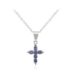 Tanzanite Silver Necklace