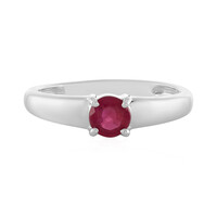 Madagascar Ruby Silver Ring