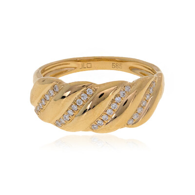 14K Flawless (F) Diamond Gold Ring (LUCENT DIAMONDS)