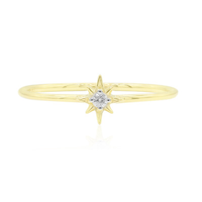 9K SI2 (G) Diamond Gold Ring (Annette)