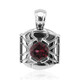 RIFT VALLEY RHODOLITE Silver Pendant (Remy Rotenier)