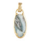 Pacific Chalcedony Silver Pendant