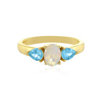 Welo Opal Silver Ring