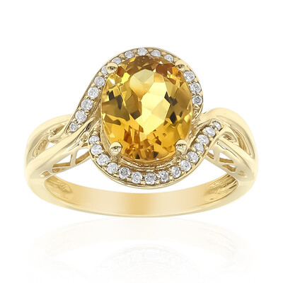 14K Golden Beryl Gold Ring (CIRARI)