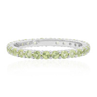 Peridot Silver Ring