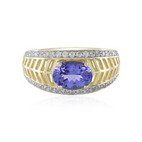 9K AAA Tanzanite Gold Ring (Ornaments by de Melo)