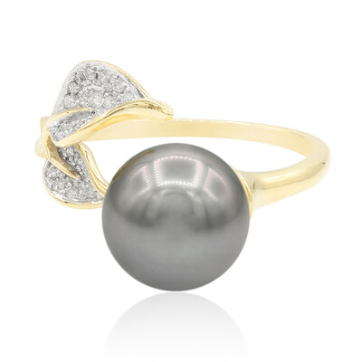 9K Tahitian Pearl Gold Ring (TPC)