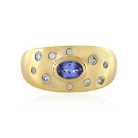 Tanzanite Silver Ring