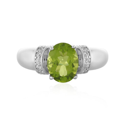 Peridot Silver Ring