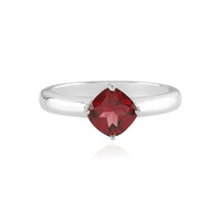 Mozambique Garnet Silver Ring