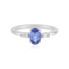 Tanzanite Silver Ring