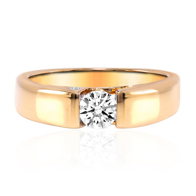 14K SI1 (G) Diamond Gold Ring (Annette)