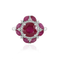 Madagascar Ruby Silver Ring