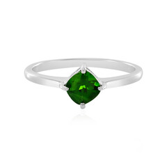 Russian Diopside Silver Ring