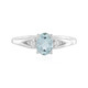 Brazilian Aquamarine Silver Ring