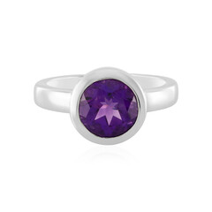 Uruguayan Amethyst Silver Ring