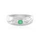 Colombian Emerald Silver Ring