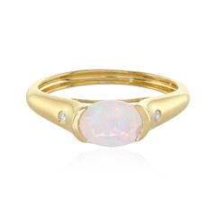 Welo Opal Silver Ring