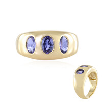 Tanzanite Silver Ring