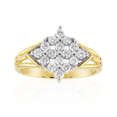 9K SI1 (G) Diamond Gold Ring (Annette)