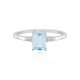 Sky Blue Topaz Silver Ring