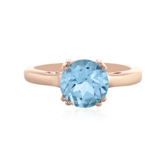 Sky Blue Topaz Silver Ring