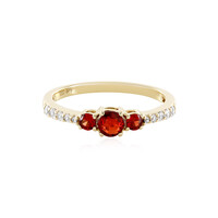 9K Tanzanian Ruby Gold Ring