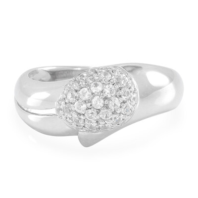 Zircon Silver Ring