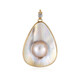 Mabe Pearl Silver Pendant (Bali Barong)