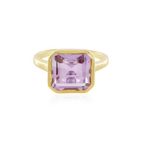 Rose de France Amethyst Silver Ring