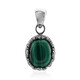 Malachite Silver Pendant (Art of Nature)