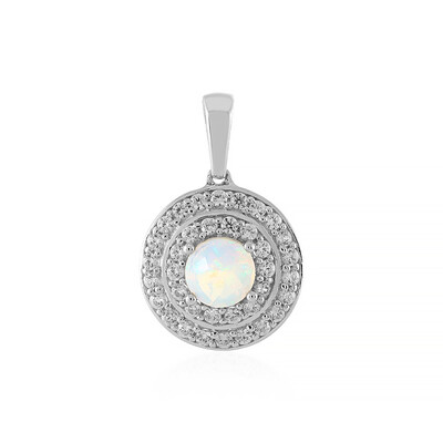 Welo Opal Silver Pendant