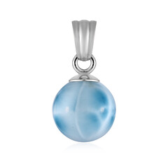 Larimar Silver Pendant