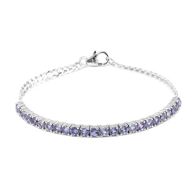 Tanzanite Silver Bracelet