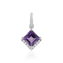 Moroccan Amethyst Silver Pendant