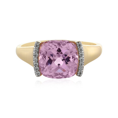 9K Kunzite Gold Ring (Adela Gold)