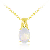 Welo Opal Silver Necklace