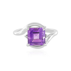 Uruguayan Amethyst Silver Ring