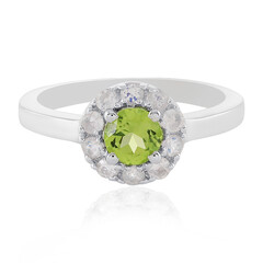 Arizona Peridot Silver Ring