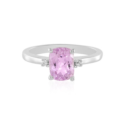 Kunzite Silver Ring