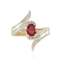 14K Tanzanian Ruby Gold Ring (de Melo)