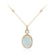 14K AAA Welo Opal Gold Necklace (CIRARI)