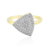 9K SI2 (G) Diamond Gold Ring