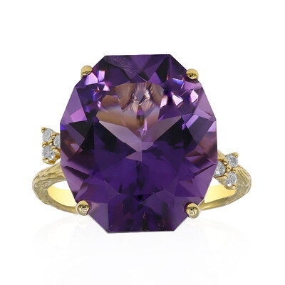 14K Amethyst Gold Ring (Smithsonian)