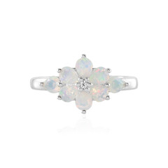 Welo Opal Silver Ring