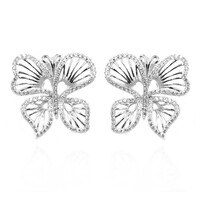 Zircon Silver Earrings