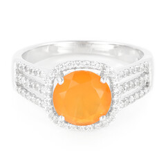 Carnelian Silver Ring