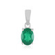 Green Onyx Silver Pendant