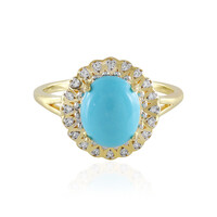 Sleeping Beauty Turquoise Silver Ring