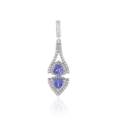 Tanzanite Silver Pendant